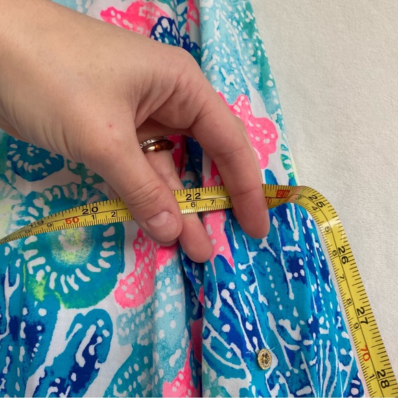 Lily Pulitzer Lillith Tunic Dress In Multi Boho Batik - Picture 8 of 8